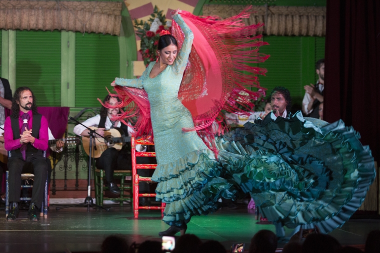flamenco dancer of El Palacio Andaluz