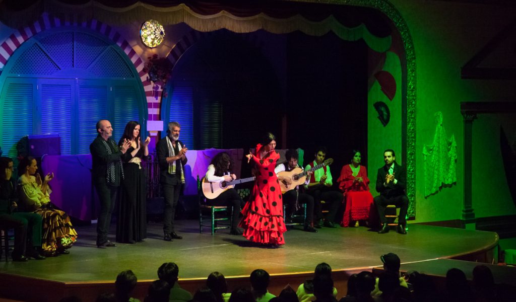 taranto en el tablao flamenco el palacio andaluz